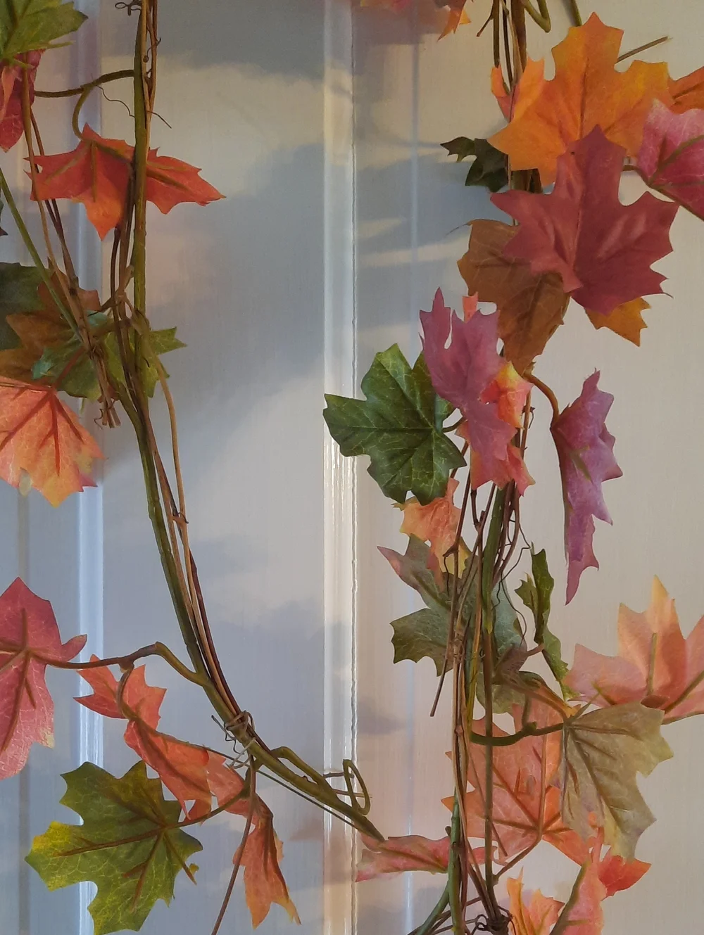 Autumn Maple Leaf Garland - Fall Decorative Vine 64